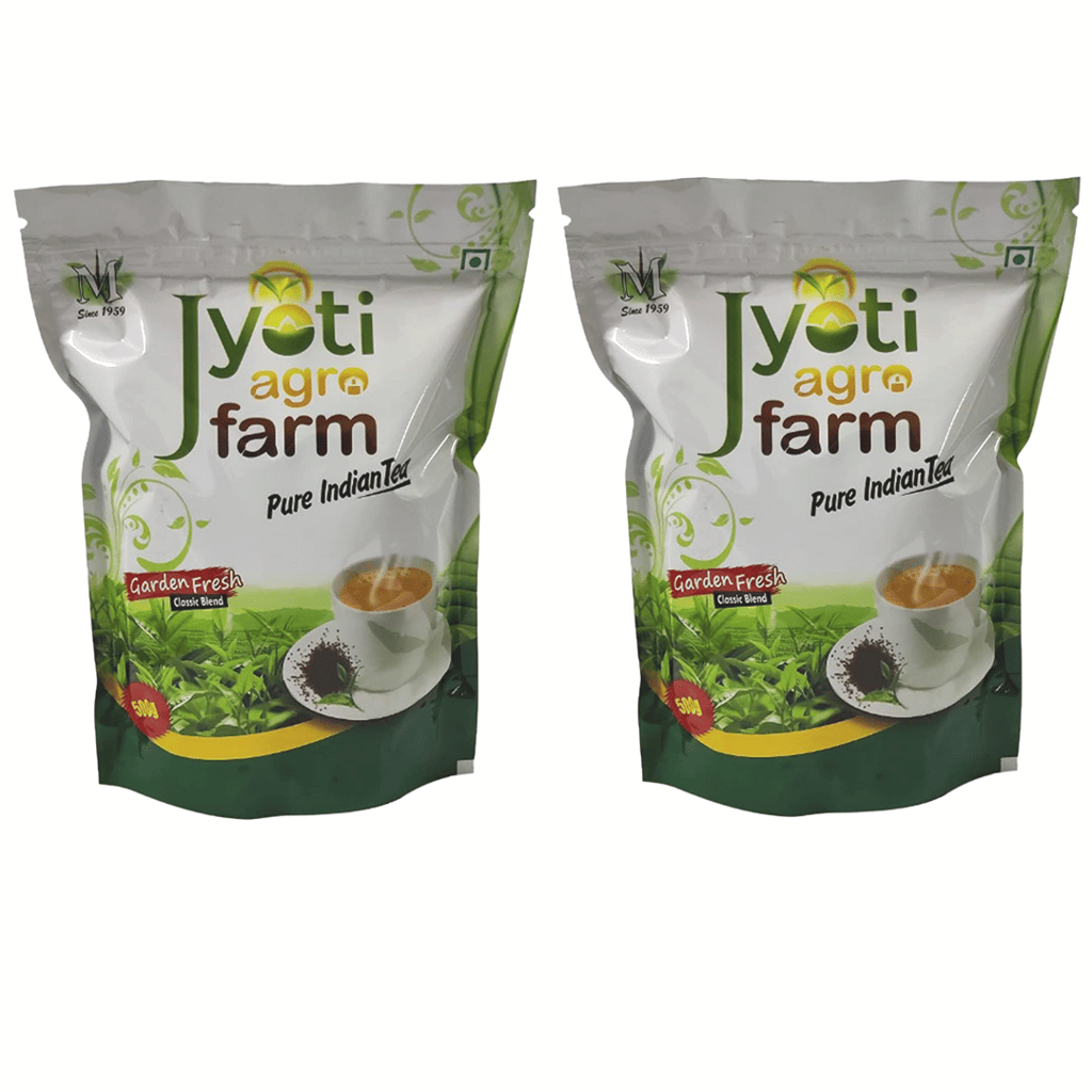 MINTRI TEA - Classic CTC Chai | Jyoti Pure Indian Tea 1kg (2x500gms)