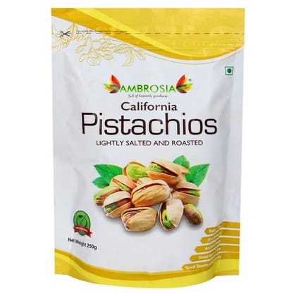 Ambrosia California Roasted & Salted Pistachios 250 g