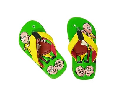 ERA Boy's Slipper Stylish Flip-Flop Kids Cartoon Chappal MOPA