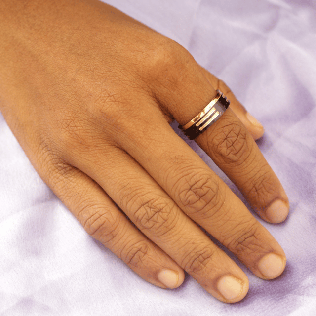 Rose gold engagement rings, wedding rings