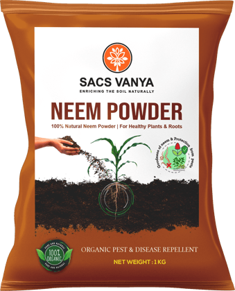 Neem Powder Organic  Pest Repellent for Plants