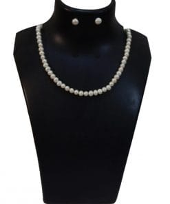 SINGLE LINE REAL PEARL NECKLACE