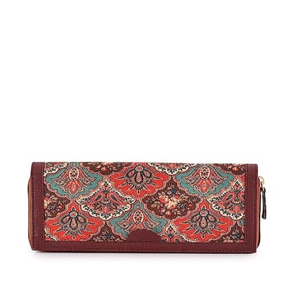 Lychee bags Women Printed Canvas Multicolour Wallet