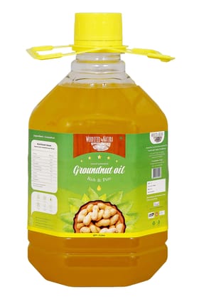 Woodified Natura Wood Pressed Groundnut Oil (3 LTR)