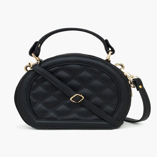 Lychee Bags women Pu Quilted Sling Bag - Handbags | Buy online on ZillyBuy