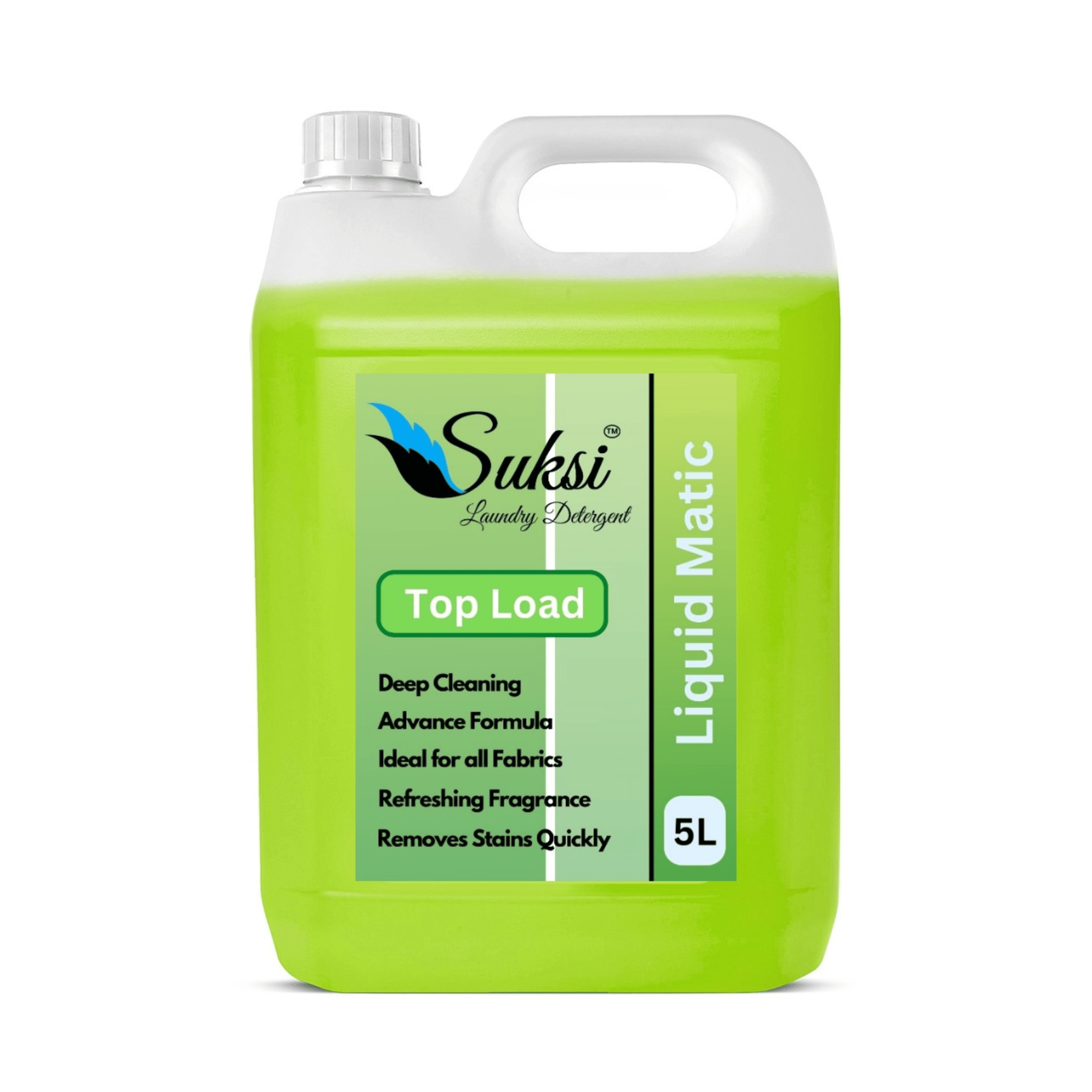 Suksi Liquid Detergent Top Load 5 Lit.