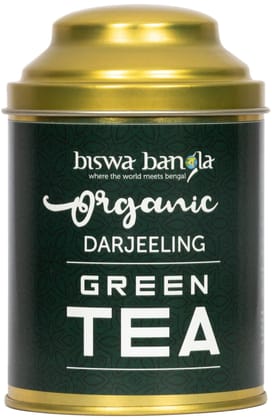 Organic Darjeeling Green Tea from Makaibari Tea Garden - 100g