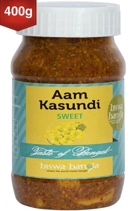 400g Aam Kasundi (Mango-Mustard Sauce / Pickle) - Sweet - set of two packs