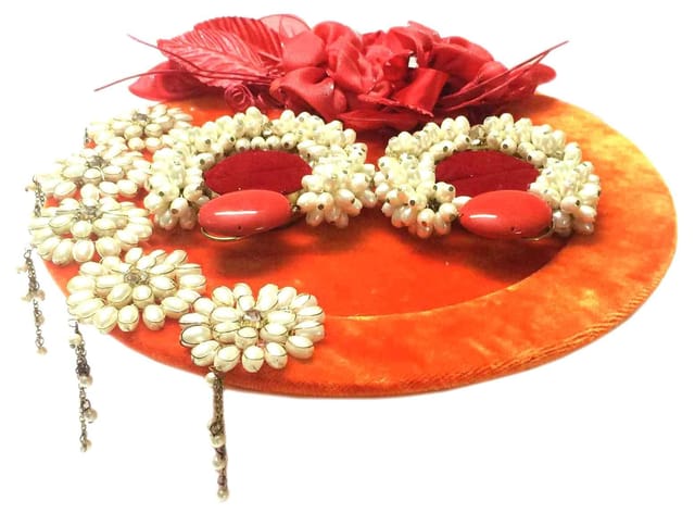 Buy Wedding Ring Plate Customised Engagement Ring Platter Handmade Platter  Ring Ceremony Plate Wedding Favor Floral Tray Set for Bride Online in India  - Etsy