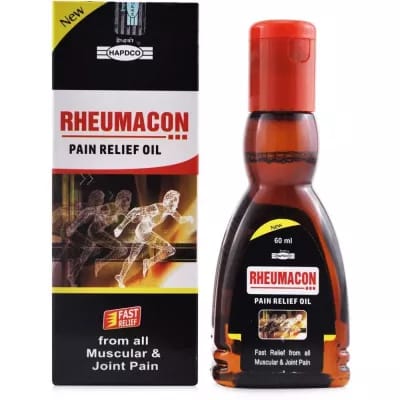 Hapdco Rheumacon Oil (60ml) pack of-2