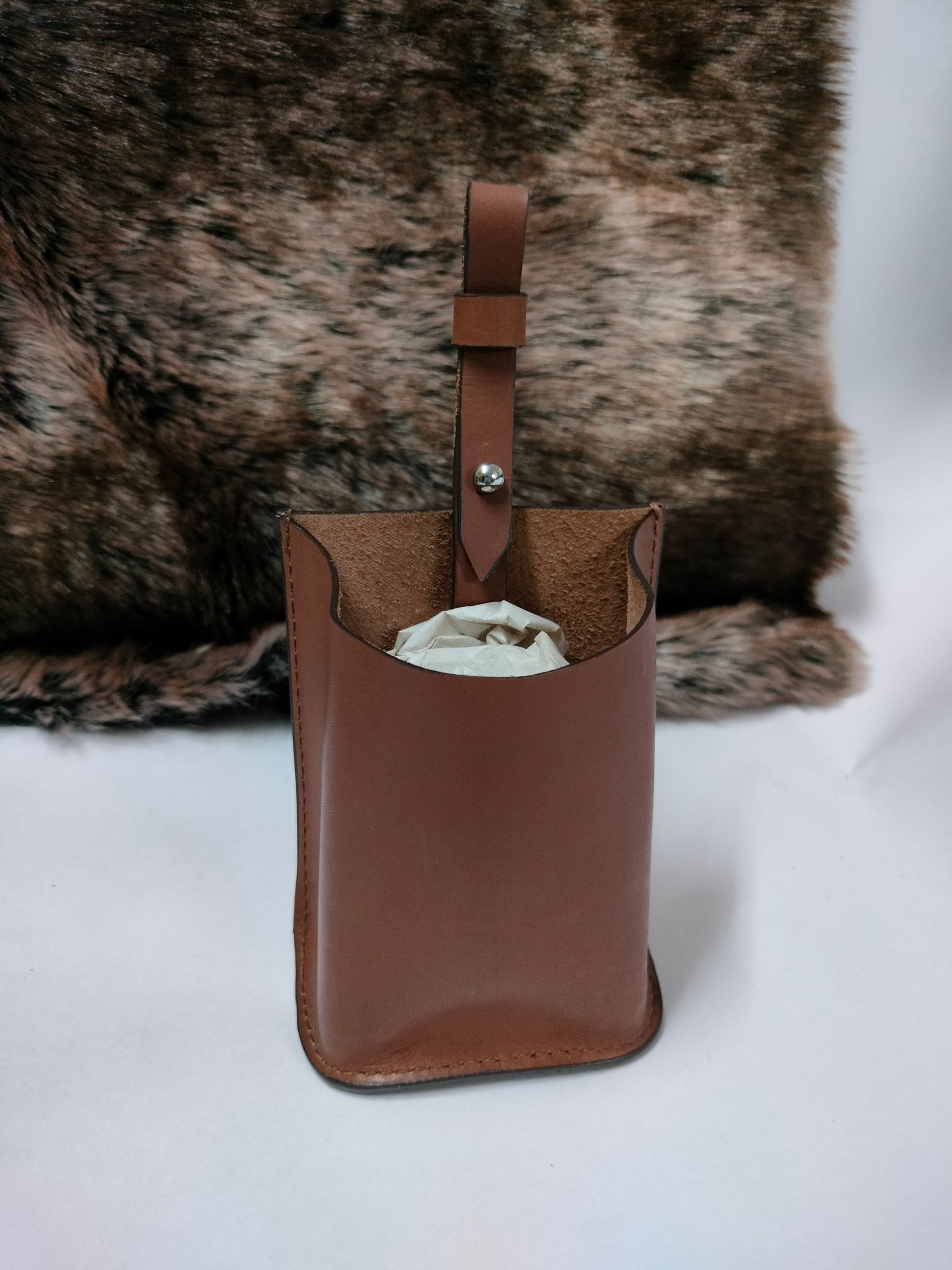 Car Mobile Holder -Leather