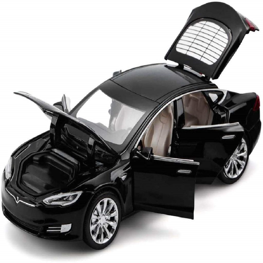 KTRS ENTERPRISE 1/32 For Tesla For Model S For P100D Alloy Die-Cast Model Toy Car 6 Door Sound Light Pull Back Boy Toy Vehicle - Toys and Games | Buy online on ZillyBuy