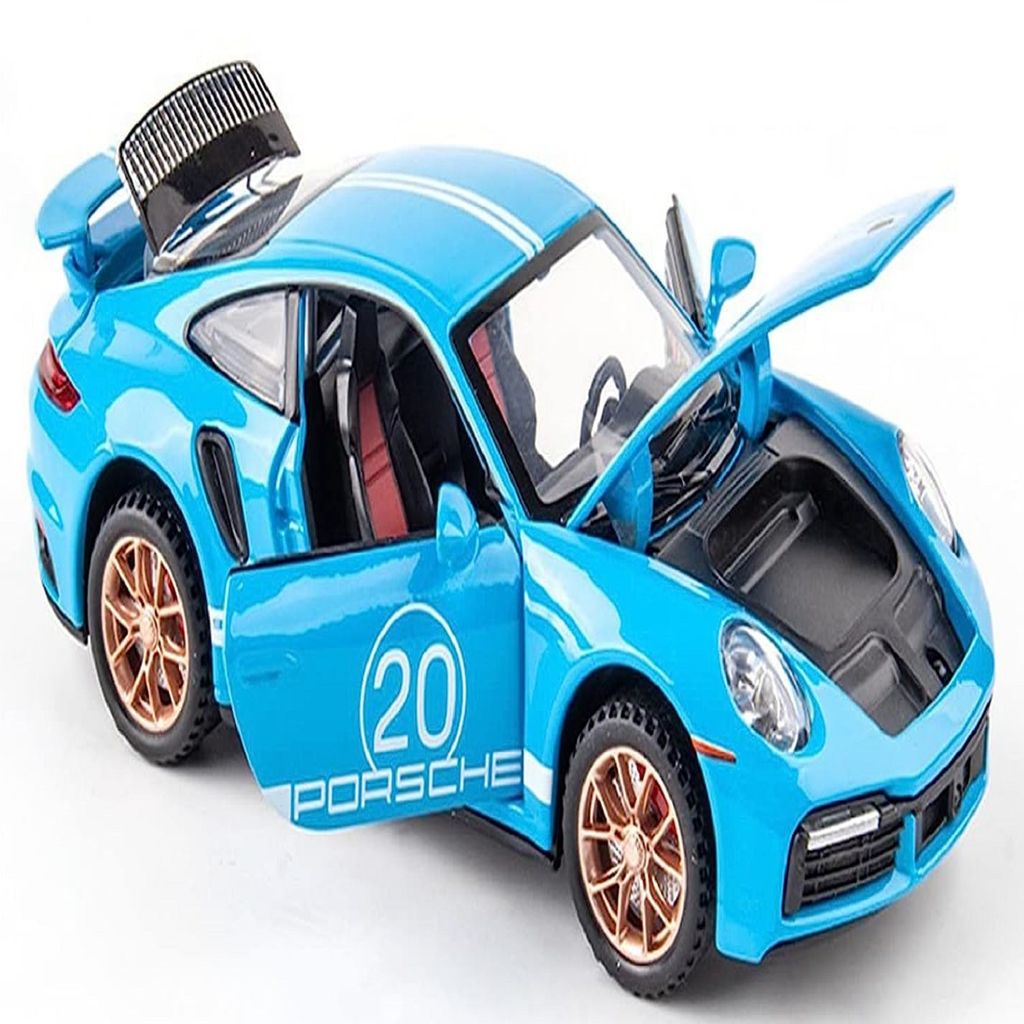 KTRS ENTERPRISE 1:32 For Porsche 911 TurboS Alloy Car Toy Car Metal Collection Model Car Sound And Light Toys For Children - Toys and Games | Buy online on ZillyBuy