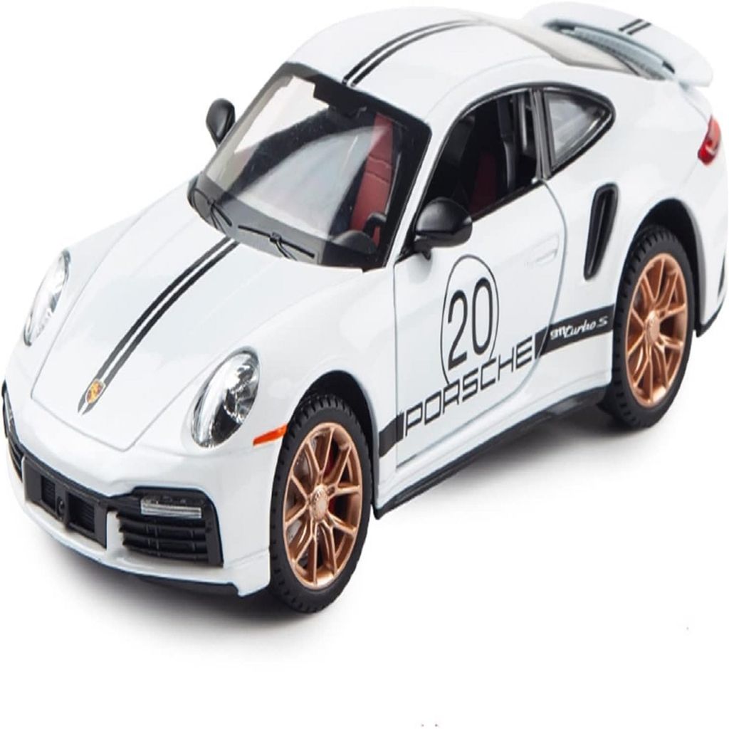 KTRS ENTERPRISE 1:32 For Porsche 911 TurboS Alloy Car Toy Car Metal Collection Model Car Sound And Light Toys For Children - Toys and Games | Buy online on ZillyBuy