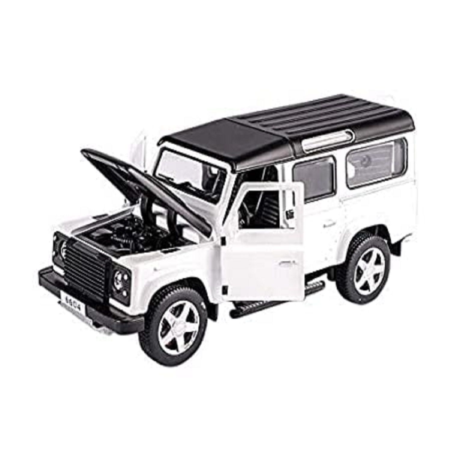 KTRS ENTERPRISE 1:32 Diecast Metal Pullback Toy car with Openable Doors & Light, Music Boys car for Kids Best Toys Gifts Toys for Kids 3 Years Boys Girls. (Land Rover Defender)