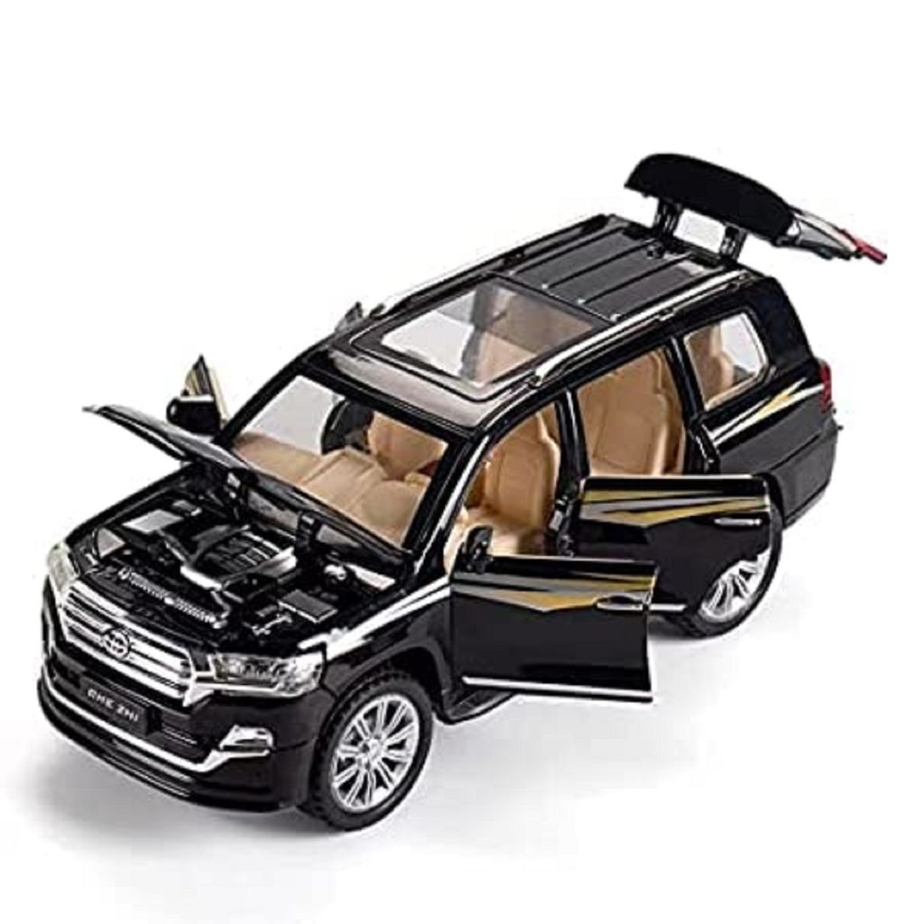 KTRS ENTERPRISE  1:32 Scale Die-Cast Dual-Tone Lland-Cruiiser with 6 Openable Doors,Pull Back Action, Blinking Headlights & Tail Lights - Toys and Games | Buy online on ZillyBuy