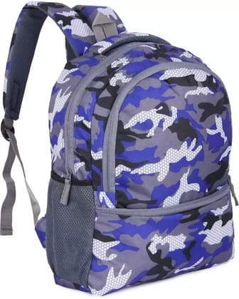 Lychee abg Backpack Kids Polyester School Backpack  (blue)