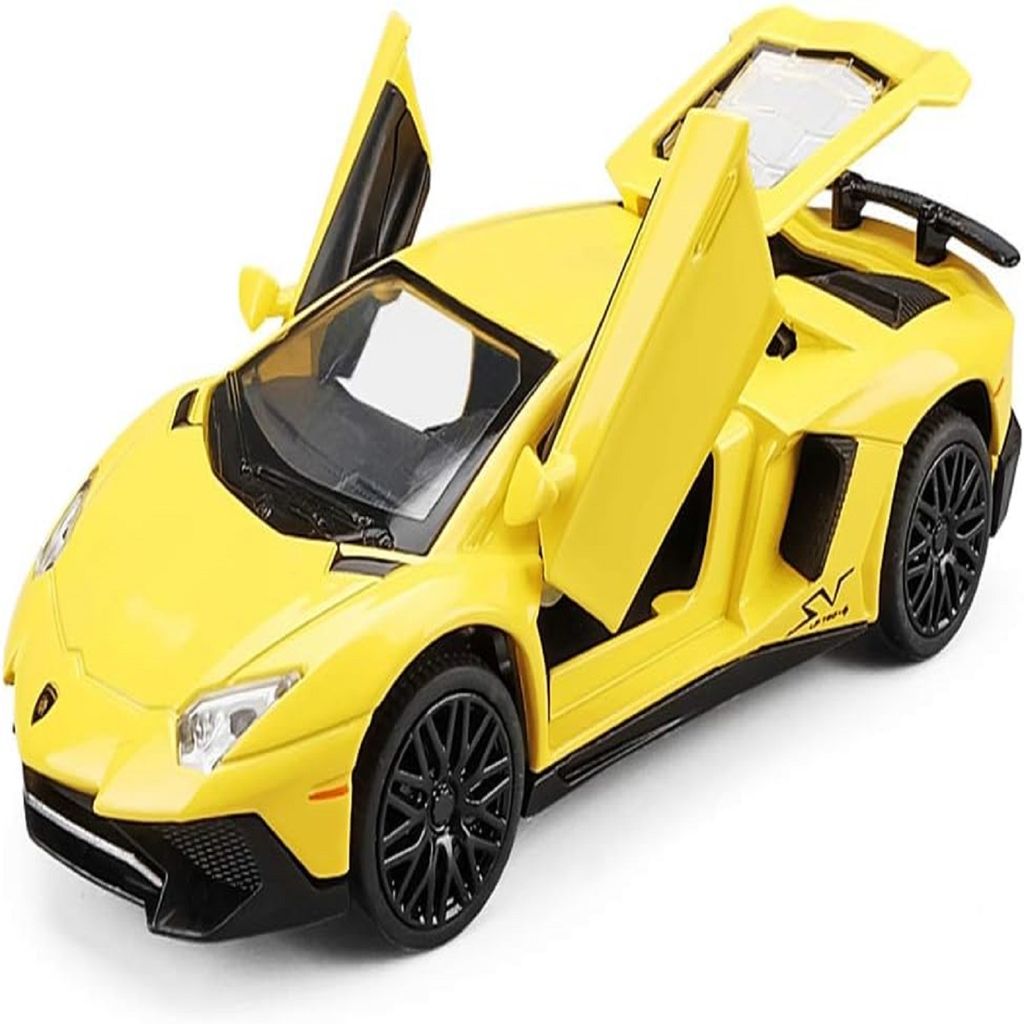 KTRS ENTERPRISE 1:32 Diecast Lemborgini LP750 Alloy Metal Pull Back Die-Cast Car Scale Model Pullback with Sound Light Mini Auto Toy car for Kids Best Gifts Toys for Kids Boys - Toys and Games | Buy online on ZillyBuy