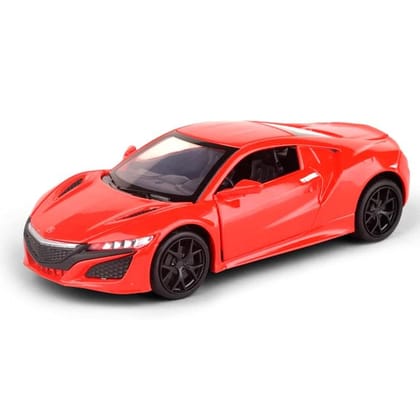 KTRS ENTERPRISE 1:32 Scale NSX Acura with Openable Doors with Sound and Light and Pull Back Action Best Gift Your Children Pack of 1 Pcs