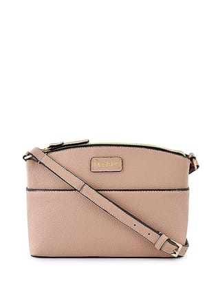 Lychee bags women Pu Pink sling Bag