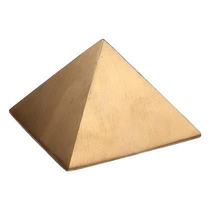DARMIKA Copper Pyramid - Top Plain 8" Vastu Pyramid Yantra for Home and Office for Positive Energy