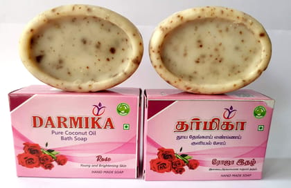 Darmika Handmade Organic Soap Set of 5 (Nalugu Mavu)
