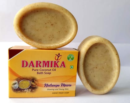 DARMIKA Handmade Organic Soap Set of 10 (NALUGUMAVU)