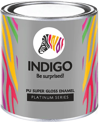 INDIGO PU SUPER GI ENAMEL (PLAT)  SPL TEAK - &nbsp;1 &nbsp;LTR