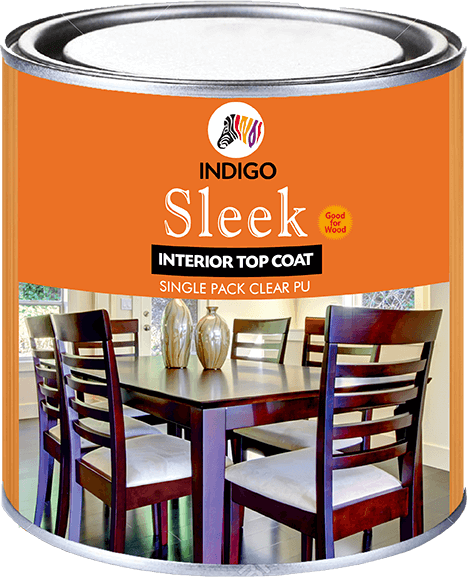 INDIGO &nbsp;SLEEK 1PK INTERIOR GLOSSY - 0.5  LTR