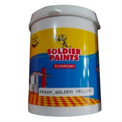 NEROLAC SOLDIER FLOOR &nbsp;COAT &nbsp;GOLDEN YELLOW  - &nbsp;4 LTR.