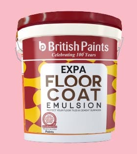 BRITISH OPTIMA TILE COAT - FLAME RED - 1 LTR.