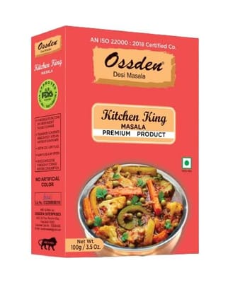 OSSDEN Desi Masala Premium Product 100g/3.5Oz Kitchen King Masala (PACK OF-2)