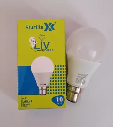 sturlite 10 W Globe B22 LED Bulb  (White)
