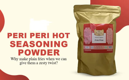 PERI PERI HOT Seasoning Powder 2 KG Premium Pack - Make Your Food Delicious and Tasty.