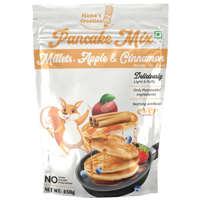 Pancake Mix- Millets, Apple & Cinnamon