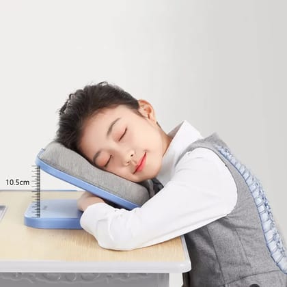 URBAN CREW SOFT NAP DOUGHNUT PILLOW | FOLDABLE KIDS HEAD DESK PILLOW | SLOW REBOUND DESK NAP PILLOW EASY TO CARRY FOR OFFICE, SCHOOL, LIBRARY, OUTDOOR