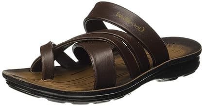 Walkaroo Boy's W5687 Outdoor Sandals-Brown