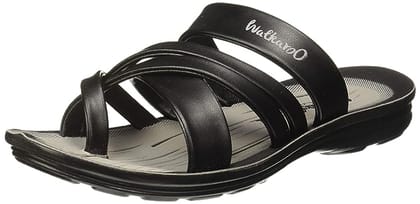Walkaroo Boy's W5687 Outdoor Sandals-BKGY