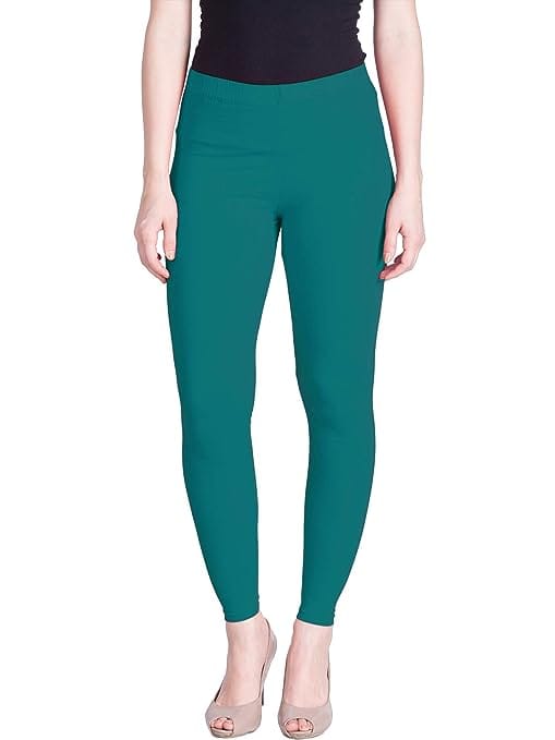 Women's Regular Leggings(Sea Green)