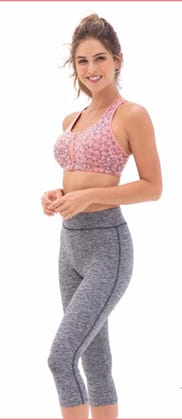 Women's Capri Style No. AP24 (Black Mel.)