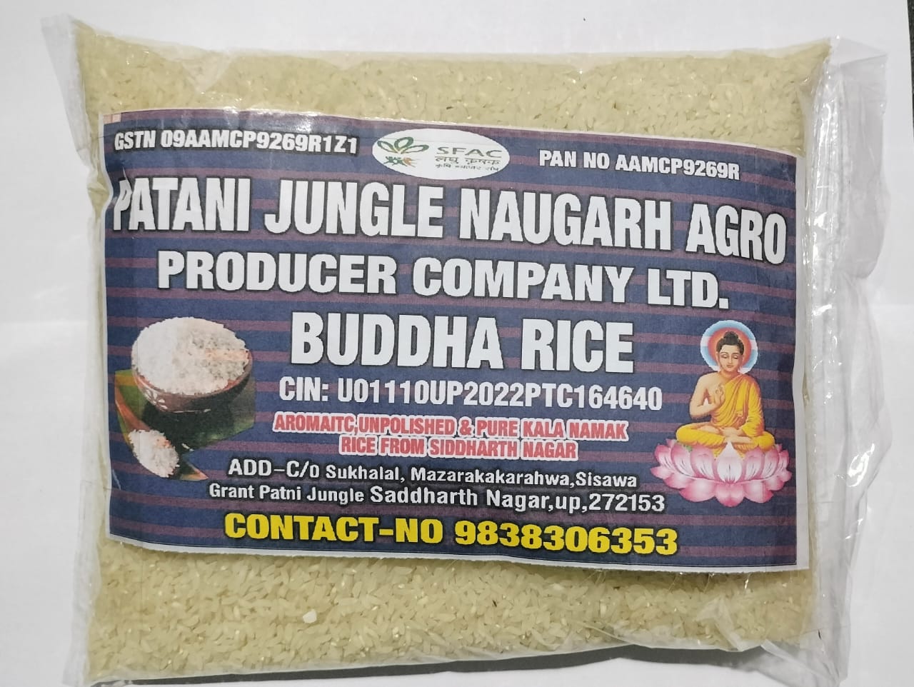 Kala Namak Rice  (1 kg.)