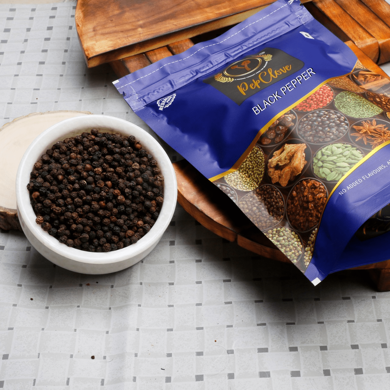 PepClove BLACK PEPPER/ KALI MIRCH (500 gms) | PepClove Spices | Fresh Spices