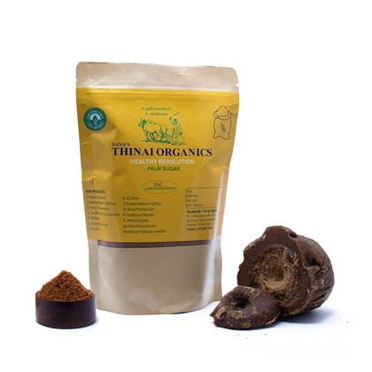 Sana's Thinai Organics -Natural Palm Sugar 500 Grm