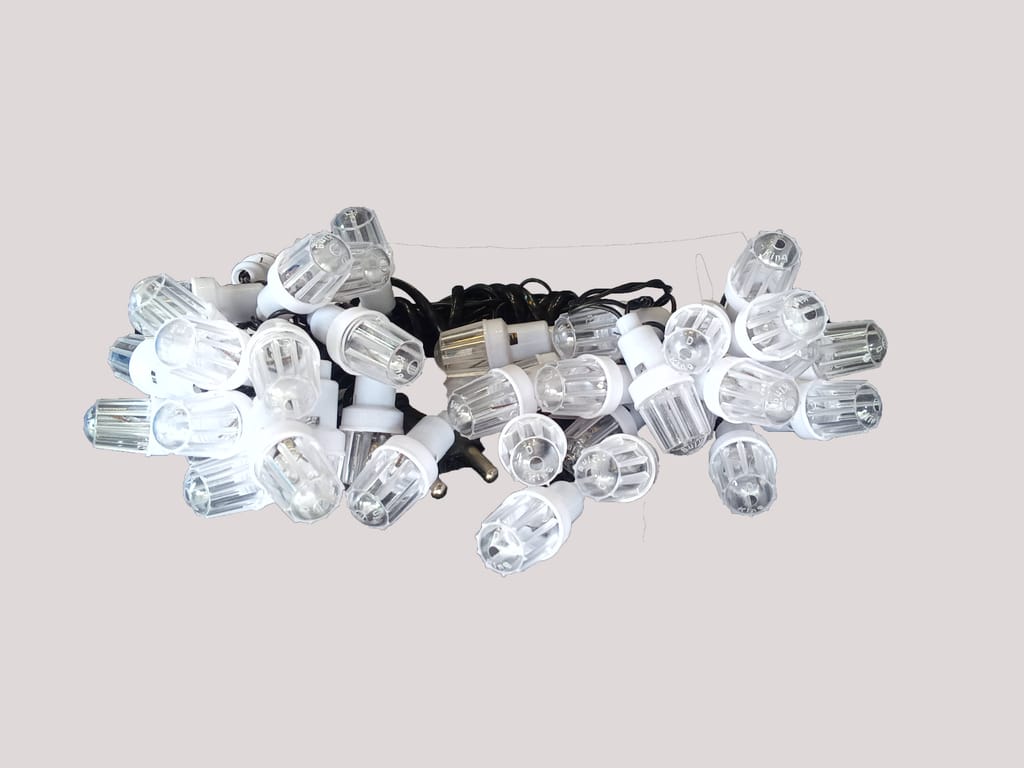 Edamen 90 LED 70 feet handmade indian multicolour LED series jhalar light for diwali ganesh utsav, navratri , wedding and other occation