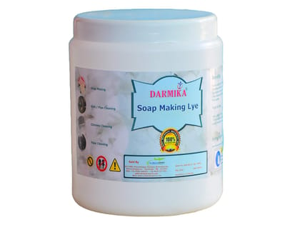 Darmika Lye - Soap Making Flakes/Drain Cleaner Flakes - 450g