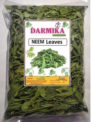 Darmika Organic Neem leaves ??? ????? ??????? ???? ???? ????? ?????? ????? ??? (Azadirachta indica) dried 250g | Organics Neem leaves granules | Pure & Natural Dry Neem Leaves