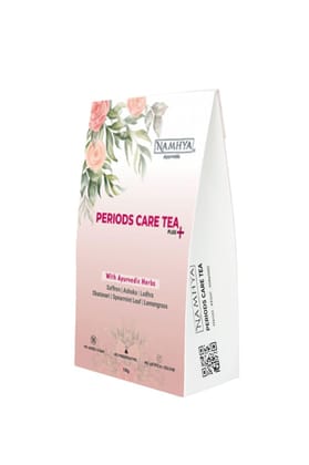NAMHYA Periods Care Tea Plus+ with Natural Ayurvedic Herbs for Hormonal Balance and Pain Free Periods (100g)