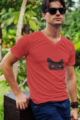 V Neck T-Shirt (Men) - Everlasting Black (2 Colours)