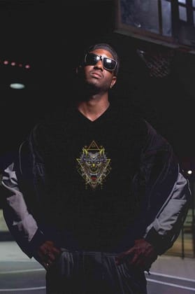 V Neck T-Shirt (Men) - Alfa Wolf (5 Colours)