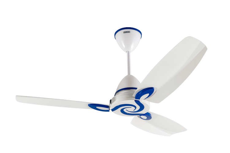 USHA Onio Lambda 1200MM BLDC 5 Star Energy Efflicient, Dust & Oil Resistant Ceiling Fan with Remote (White)